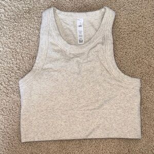 ALO Yoga seamless delight high neck bra tank